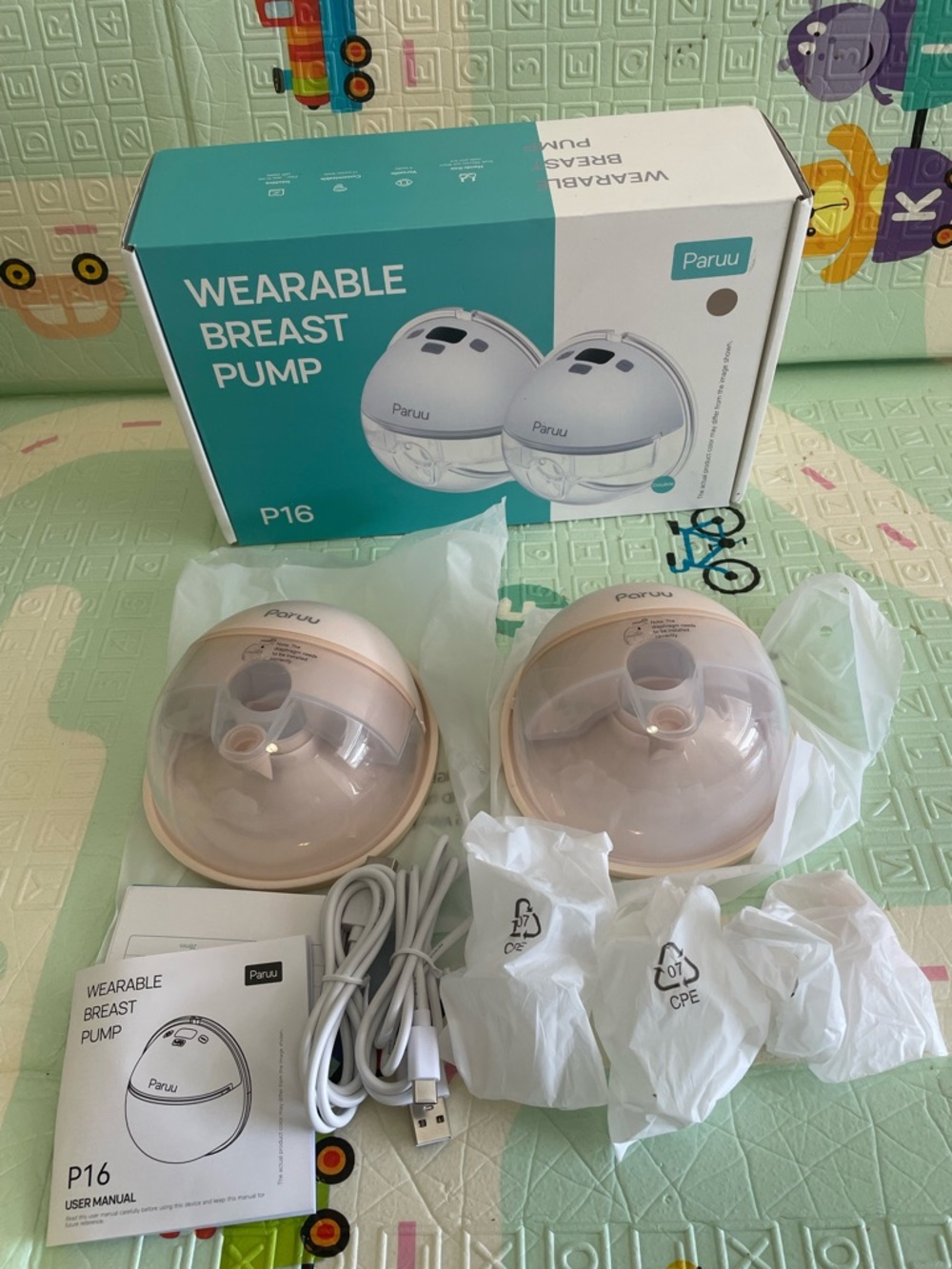 Paruu Hands Free Breast Pump P16